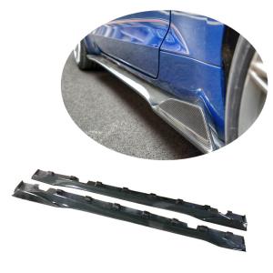 Ford Mustang V8 GT 2018-2020 Side Skirts Carbon Fiber