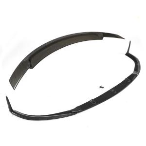 Carbon Fiber Spoier&Front Bumper Lip Fits for Mercedes Benz C Class C205 A205 C63 AMG 2Door 2015-2018 Chin Spoiler Splitter Protector