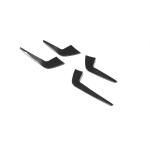 Audi RS4 Sedan 2021-2024 Front Bumper Splitters Dry Carbon Fiber