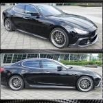 Maserati Ghibli S Q4 M157 2014-2020 Side Skirts Carbon Fiber