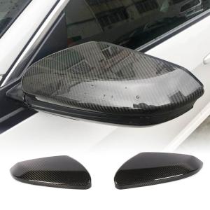 Honda Civic 10th 2016-2021 Mirror Covers Add-on Real Carbon Fiber