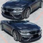 BMW F80 M3 F82/F83 M4 2014-2020 Front Bumper Lip Full Carbon Fiber