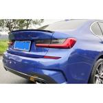 BMW 3 Series G20 G28 G80 M3 2019-2023 Rear Trunk Spoiler Golssy Black
