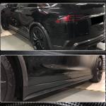 Tesla Model X Sport Utility 2016-2020 Side Skirts Carbon Fiber