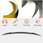 Maserati Ghibli S Q4 2014-2020 Rear Trunk Spoiler Carbon Fiber