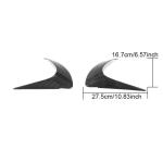 For Subaru BRZ Toyota GT86 FT86 Scion FR-S Dry Carbon Fiber Front Headlight Eyelid Eyebrows