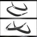 Mercedes Benz C217 S550 Sport S63 S65 AMG Coupe 2015-2019 Rear Bumper Vents Carbon Fiber