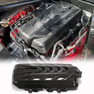 Chevrolet Corvette C8 2020-2022 Engine Cover Dry Carbon Fiber