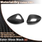 Dry Carbon Fiber Mirror Caps Compatible with Mazda MX-5 Miata MX5 2016-2024 Add on Style Side Rearview Mirror Cover Caps Exterior Shell Factory Outlet