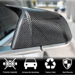 Tesla Model Y 2020+ Mirror Covers LHD Pair Add-on Dry Carbon Fiber