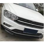 Volkswagen VW Golf 7.5 MK7.5 Standard 2017-2020 Front Bumper Lip Carbon Fiber