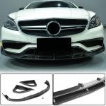 Mercedes Benz (W218) C218 CLS63 AMG S 2015-2018 Front Bumper Lip Carbon Fiber/FRP