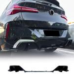 Gloss Black Rear Bumper Diffuser Compatible with BMW X3 G45 G48 M Sport 2025 2026 ABS Lower Bumper Lip Spoiler Body Kit Factory Outlet