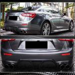 Maserati Ghibli S Q4 2014-2017 Rear Bumper Diffuser Carbon Fiber