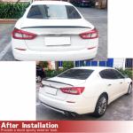 Carbon Fiber Rear Trunk Spoiler for Maserati Quattroporte QP 2013-2018