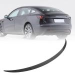 Tesla Model 3 2023 Rear Trunk Spoiler Dry Carbon Fiber
