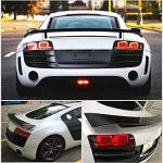 R8 Carbon Fiber Rear Trunk Spoiler for Audi R8 V8 V10 2008-2015 2-Door