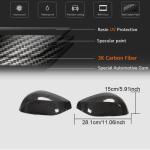 Infiniti Q50 Q50S Q60 Q60S Q70 Dry Carbon Fiber Mirror Covers Add-on Style