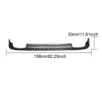 Mercedes Benz W212 Base Sedan Pre-facelift 2010-2013 Rear Bumper Diffuser Carbon Fiber