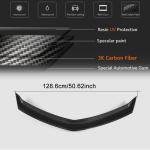Cadillac ATS Sedan 2013-2019 Rear Trunk Spoiler Carbon Fiber