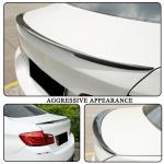 F10 Carbon Fiber Trunk Spoiler Compatible with BMW 5 Series F10 2011-2016 520i 528i 530i 535i M Sport M-Tech M5 Car Rear Boot Lid Highkick Wing Lip Factory Outlet