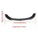 Mercedes Benz W205 C205 A205 Sport C43 Pre-facelift 2015-2019 Front Bumper Lip Carbon Fiber/FRP