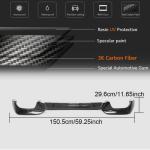 BMW 3 Series G20 M340i 2019-2021 Rear Bumper Diffuser Carbon Fiber