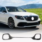 Mercedes Benz W222 S63 S65 AMG Front Bumper Decoration Vent Trims Carbon Fiber