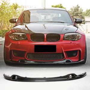 BMW 1 Series E82 1M 2011-2018 Front Bumper Lip Carbon Fiber