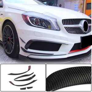 Mercedes Benz W176 A200 A250 Sport A45 AMG Pre-facelift 2013-2015 Front Bumper Vents Carbon Fiber