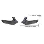 BMW 5 Series G30 G31 M Sport 2017-2020 Front Bumper Splitters Carbon Fiber