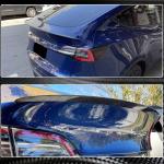 Tesla Model Y 2020UP Rear Trunk Spoiler Dry Carbon Fiber