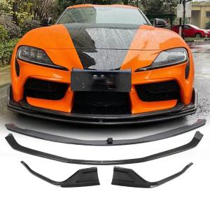 Toyota GR Supra J29 MK5 A90 2019-2021 Front Bumper Lip Carbon Fiber