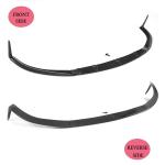 Carbon Fiber Spoier&Front Bumper Lip Fits for Mercedes Benz C Class C205 A205 C63 AMG 2Door 2015-2018 Chin Spoiler Splitter Protector
