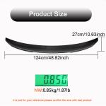 BMW 4 Series I4 G26 2021-2025 Carbon Fiber Rear Trunk Spoiler