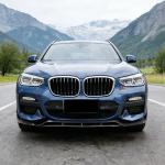 BMW X4 G02 Sport Utility 4-Door 2019-2022 Front Bumper Lip Carbon Fiber
