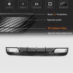 Mercedes Benz W205 Sport C43 C63 C450 AMG 2015-2019 Rear Bumper Diffuser Lip Carbon Fiber/FRP