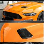 Ford Mustang 2018-2022 Hood Air Intake Vent Carbon Fiber