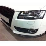 Audi A5 B8 Base Pre-facelift 2008-2011 Front Bumper Lip Carbon Fiber