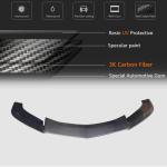 Cadillac CTS-V Sedan 2016-2019 Front Bumper Lip Carbon Fiber