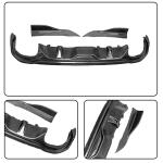 Carbon Fiber Rear Diffuser Compatible with BMW 4 Series G26 430i 440i 2020-2026 Gran Coupe Lower Rear Bumper Diffuser Lip Spoiler Body Kit Quad Muffler Twin Outlet