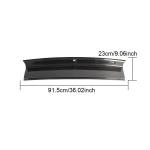 Ford Mustang V6 V8 GT 2015-2020 Rear Tail Trunk Lid Cover Carbon Fiber