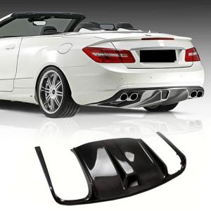 Carbon Fiber Rear Diffuser and Exhaust Tips for Mercedes 2009-2012
