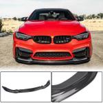 Bumpers For Automobiles BMW F80 M3 F82 F83 M4 2014-2020 Front Bumper Lip Carbon Fiber