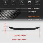 Mercedes Benz S Class W222 2014-2020 Rear Trunk Spoiler Carbon Fiber/FRP