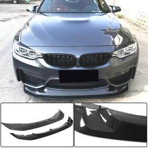 BMW F80 M3 F82 F83 M4 2014-2019 Front Bumper Lip Carbon Fiber
