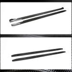 2021–2024 Audi S3 8Y Sedan Carbon Fiber Side Skirt Extensions