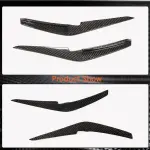 Audi S4 A4 Sline B9 Sedan Facelift 2020-2021 Front Bumper Splitters Carbon Fiber