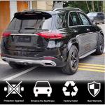 Mercedes Benz GLE Class W167 GLE350 GLE63 AMG 2020UP Glossy Black Rear Roof Spoiler Window Wing Lip