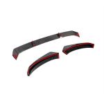Volkswagen VW Arteon CC Facelift 2019UP Front Bumper Lip Carbon Fiber